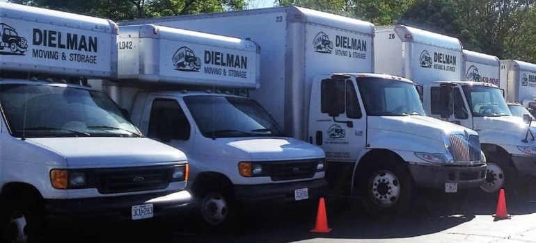 Dielman moving trucks 