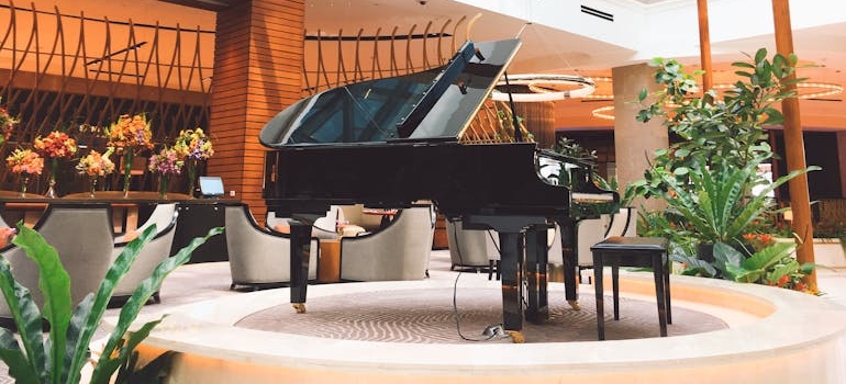 a grand piano 